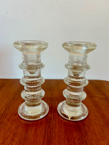 Festivo Glass Candle Holders