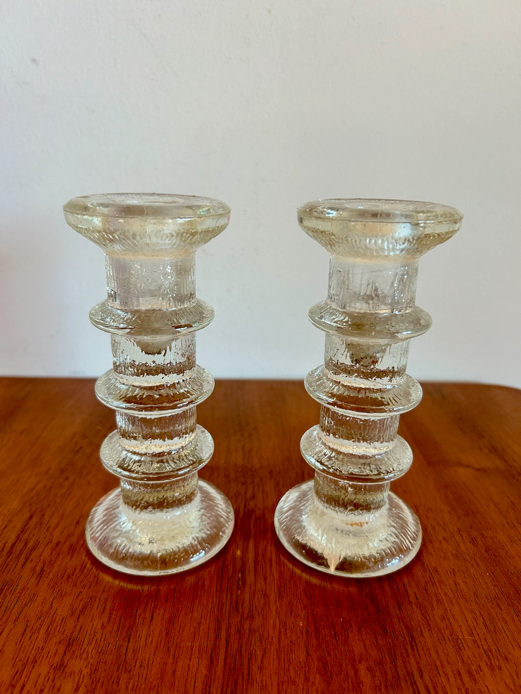 Festivo Glass Candle Holders