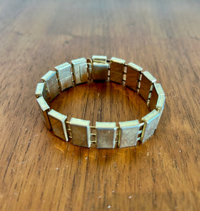 Faux Gold Stretchy Bracelet