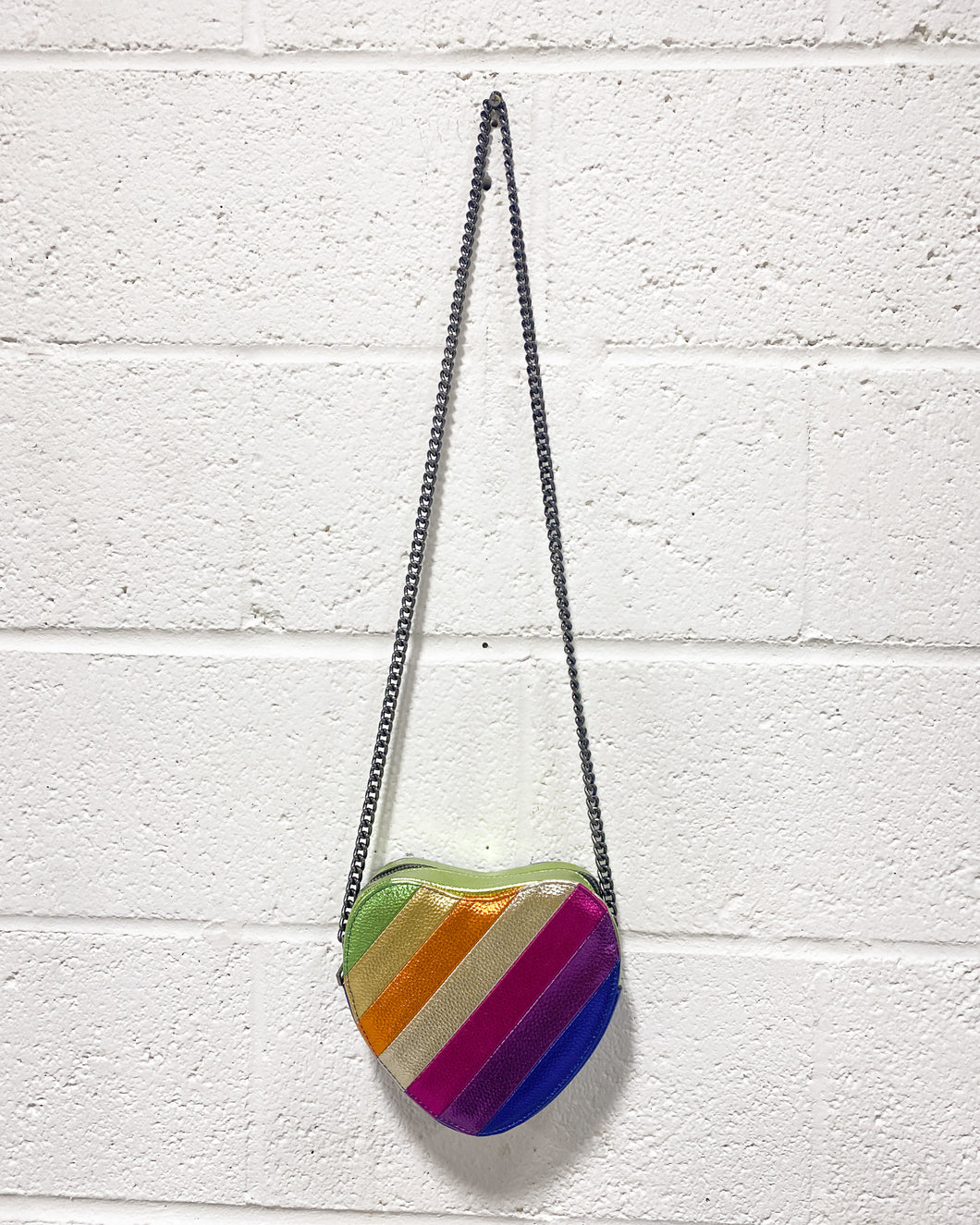 Heartshape Rainbow Purse