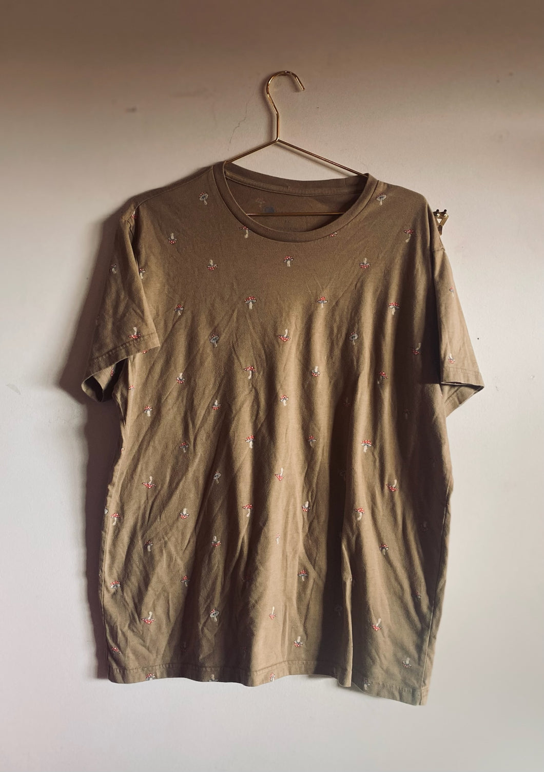 Brown Mushroom Shirt