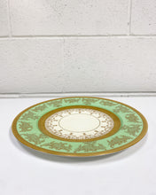 Load image into Gallery viewer, Vintage Edgerton Green and Gold Plate - Made in Japan
