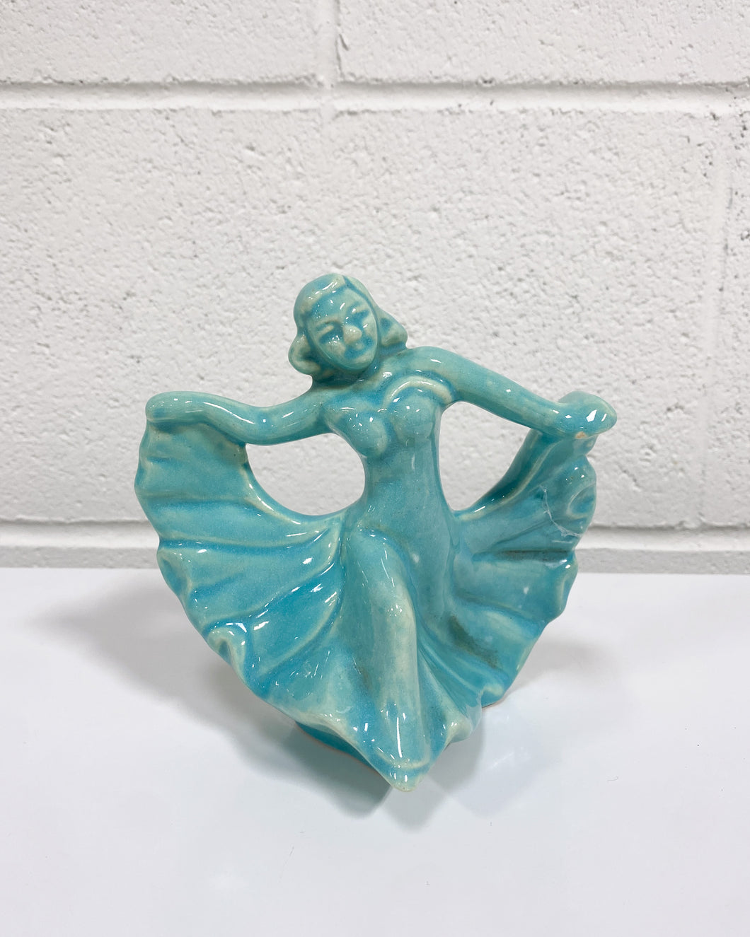 Vintage Walker Pottery Dancing Woman Figurine