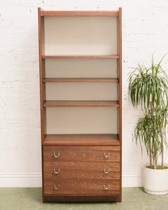 Brazilian Rosewood Danish Walnut Shelf