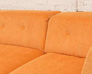 Chelsea Sectional Sofa in Parallel Tobacco