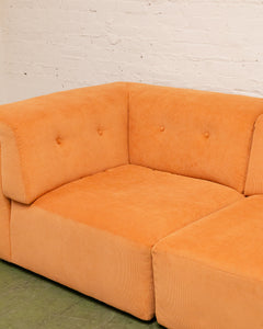 Chelsea Sectional Sofa in Parallel Tobacco