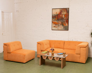 Chelsea Sectional Sofa in Parallel Tobacco