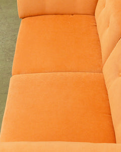 Chelsea Loveseat in Parallel Tobacco