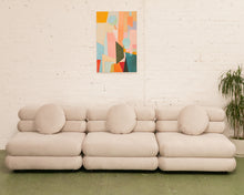 Load image into Gallery viewer, Elodie Velvet 3 Piece Modular Sectional Sofa
