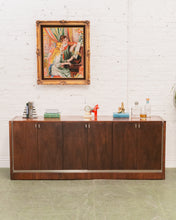 Load image into Gallery viewer, Walnut Long Sideboard
