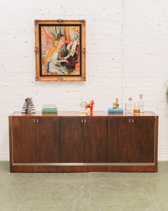 Walnut Long Sideboard