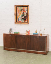 Load image into Gallery viewer, Walnut Long Sideboard
