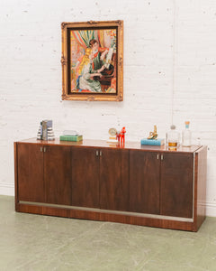 Walnut Long Sideboard