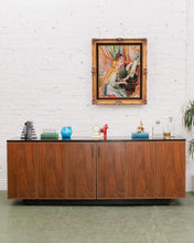 Load image into Gallery viewer, Decorated Long Sleek Credenza Sideboard
