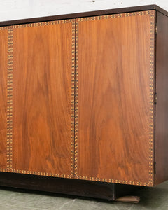 Decorated Long Sleek Credenza Sideboard