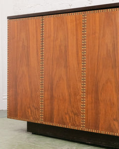 Decorated Long Sleek Credenza Sideboard