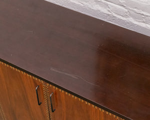 Decorated Long Sleek Credenza Sideboard