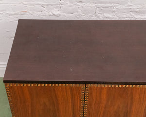 Decorated Long Sleek Credenza Sideboard