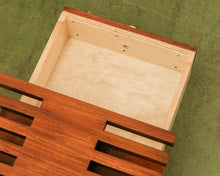 Load image into Gallery viewer, Victoria Slat Bench with Drawer
