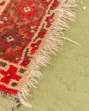 Load image into Gallery viewer, Afghan Vintage Red Rug
