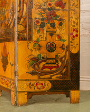 Load image into Gallery viewer, A Chinese Gilt and Polychrome-Painted Six-Panel Screen
