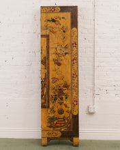 Load image into Gallery viewer, A Chinese Gilt and Polychrome-Painted Six-Panel Screen
