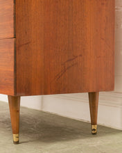 Load image into Gallery viewer, Vintage Highboy Mid Century Dresser
