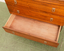 Load image into Gallery viewer, Vintage Highboy Mid Century Dresser
