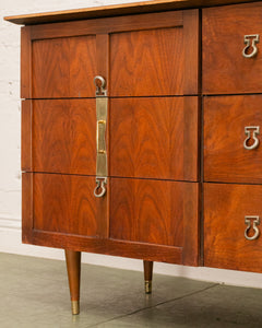 Vintage 6 drawer Mid Century Dresser