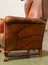 Load image into Gallery viewer, Antique Wingback in Patinated Leather
