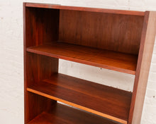 Load image into Gallery viewer, Vintage Teak Tall Bookshelf
