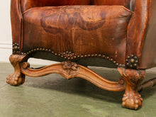 Load image into Gallery viewer, Antique Wingback in Patinated Leather
