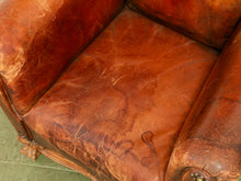 Load image into Gallery viewer, Antique Wingback in Patinated Leather
