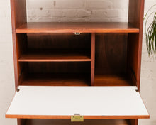 Load image into Gallery viewer, Vintage Teak Tall Bookshelf
