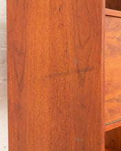 Load image into Gallery viewer, Vintage Teak Tall Bookshelf
