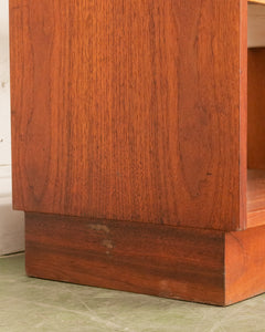 Vintage Teak Tall Bookshelf