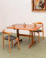 Load image into Gallery viewer, Rental of the Danish Modern Teak Butcherblock Dining Table / Desk / Workspace
