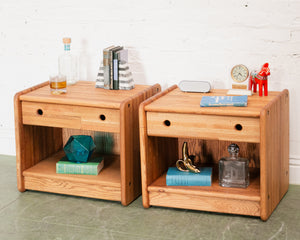 Oak Nightstands