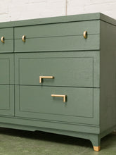 Load image into Gallery viewer, Sage Green 6 Drawer Dresser
