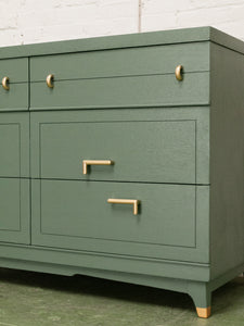 Sage Green 6 Drawer Dresser