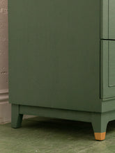 Load image into Gallery viewer, Sage Green 6 Drawer Dresser
