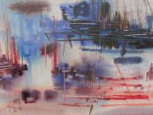 Load image into Gallery viewer, Paul Peters Mid Century Modern Watercolor Art
