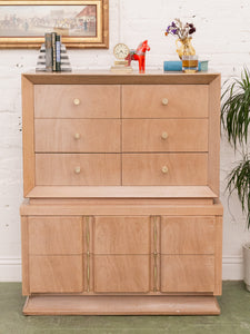 American of Martinsville Highboy Dresser