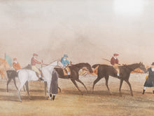 Load image into Gallery viewer, 1950’s Print of British 1800’s John Harris Racehorse Framed
