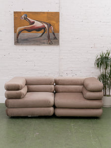 Elodie Taupe Loveseat