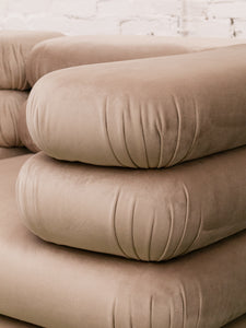 Elodie Taupe Loveseat