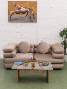 Elodie Taupe Loveseat