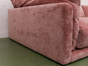 Hansel Modular Sofa in Bianca Rosewood