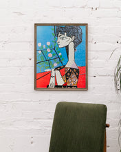 Load image into Gallery viewer, Picasso Texured Giclee on Board Framed
