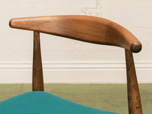 Load image into Gallery viewer, Scandinavian Dining Chair in Teal Velvet
